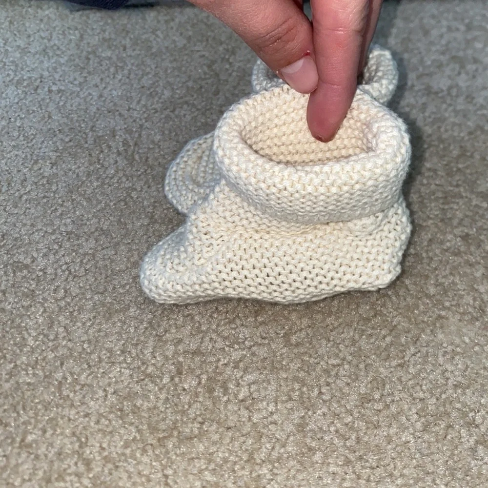 Baby Gap and potato feet booties bundle of 3 0-6 Months